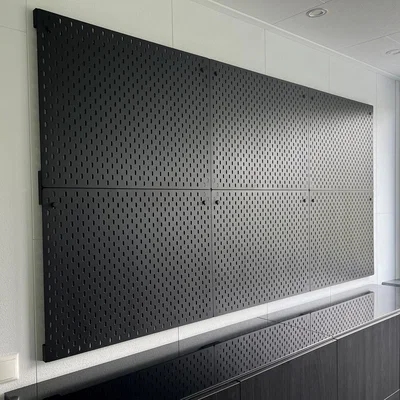 Bộ nối board Ikea SKÅDIS (Skadis) – canh thẳng & ghép nhiều tấm