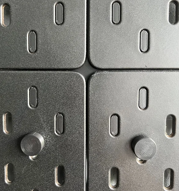 Bộ nối board Ikea SKÅDIS (Skadis) – canh thẳng & ghép nhiều tấm - Image 4