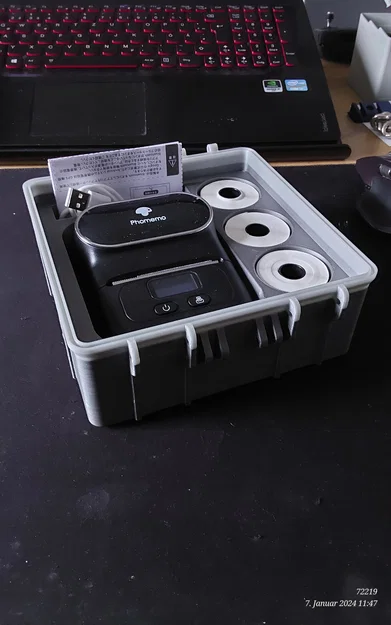Hộp đựng in 3D Phomemo M110 bảo vệ máy in nhãn chuyên nghiệp - Image 3