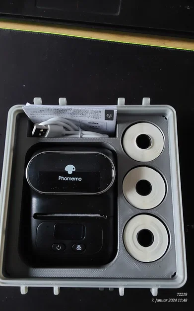 Hộp đựng in 3D Phomemo M110 bảo vệ máy in nhãn chuyên nghiệp - Image 4
