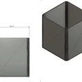Khay đựng đồ hình vuông Square Bin gắn Multiboard - Thumbnail 2