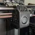 Nắp che đầu in họa tiết tổ ong cho Creality K1 và K1 Max - Thumbnail 1