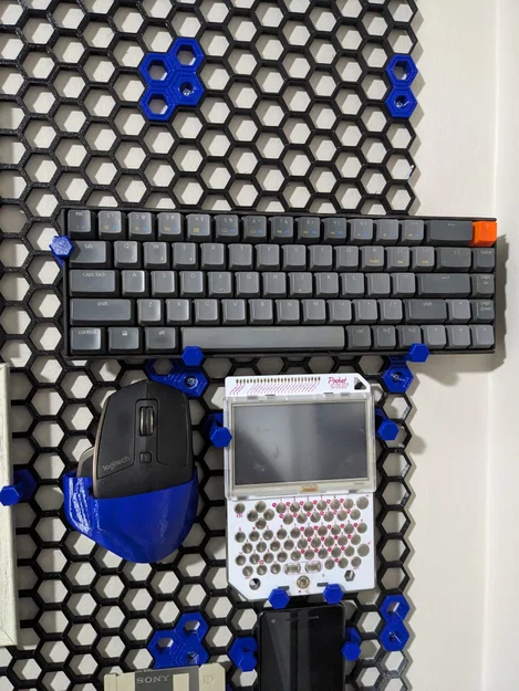 HSW Universal Parametric Hooks (Móc tham số tuỳ biến cho Honeycomb Storage Wall) - Image 4