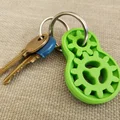 Thẻ Móc Khóa Fidget Bánh Răng (Gear Fidget Keychain Tag) - Thumbnail 2