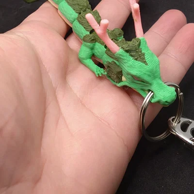 Móc khóa Little Shenron khớp nối (Articulated)
