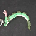 Móc khóa Little Shenron khớp nối (Articulated) - Thumbnail 2