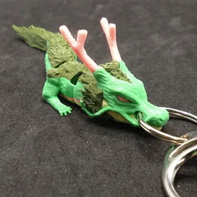 Móc khóa Little Shenron khớp nối (Articulated)