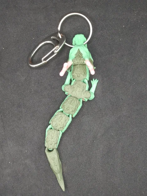 Móc khóa Little Shenron khớp nối (Articulated) - Image 4