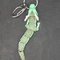 Móc khóa Little Shenron khớp nối (Articulated) - Thumbnail 4