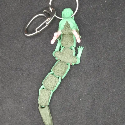 Móc khóa Little Shenron khớp nối (Articulated)