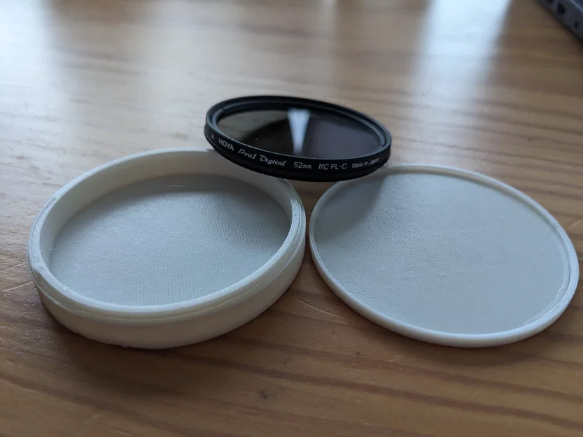 Hộp Đựng Kính Lọc (Filter) Máy Ảnh 52mm Tối Giản - Image 3