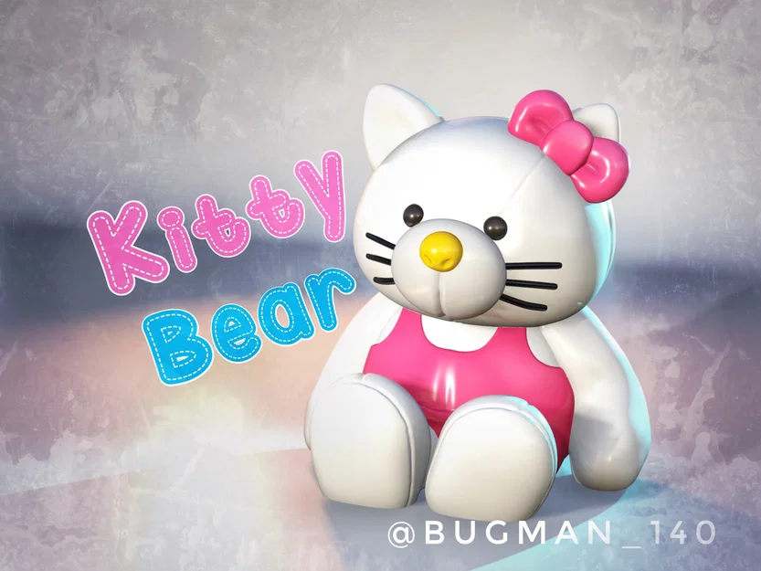 Kitty Bear – Mèo Gấu Nhỏ Dễ Thương - Image 1