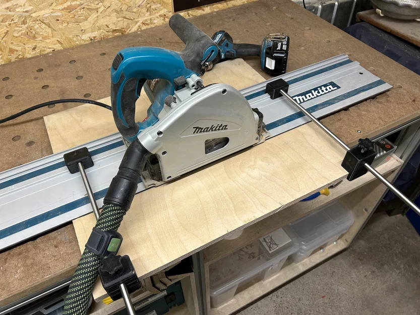 Cữ song song cho track saw 16 mm (Makita, Festool, Bosch, Metabo...) - Image 1