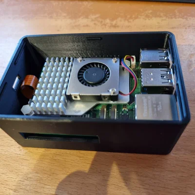 Vỏ hộp in 3D cho Raspberry Pi 5 và PineBerryPi HatDrive