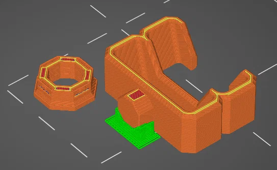 Giá treo kìm kép cho Multiboard (Dual plier holder) in 3D - Image 1