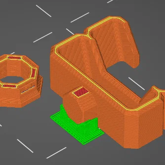 Giá treo kìm kép cho Multiboard (Dual plier holder) in 3D