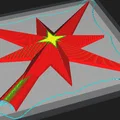 Ngôi sao trang trí cây thông Noel - Thumbnail 6