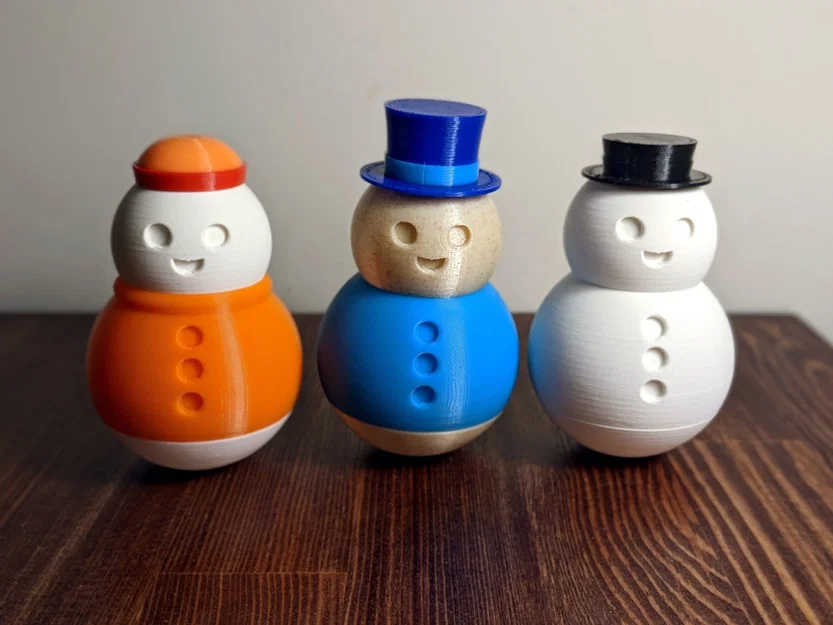 Người Tuyết Lật Đật (Roly-Poly Snowman) - Image 2