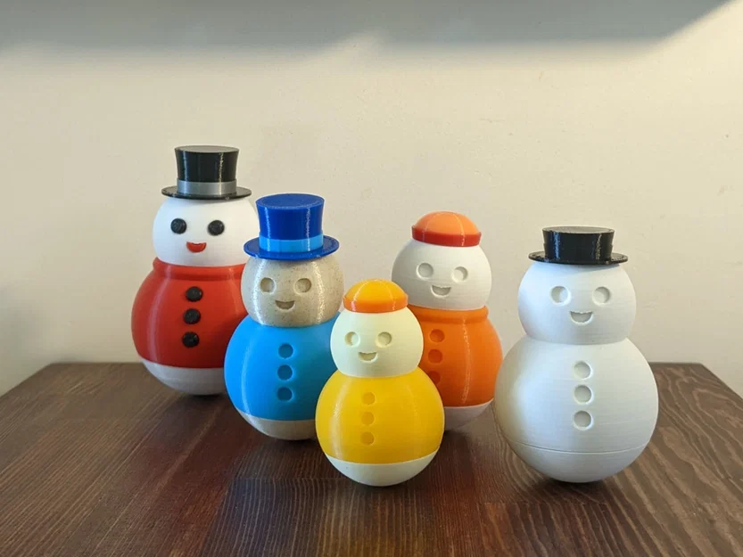 Người Tuyết Lật Đật (Roly-Poly Snowman) - Image 3