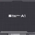 Logo Bambu Lab A1 cho CAD (BAMBU LAB A1 LOGO FOR CAD) - Thumbnail 1