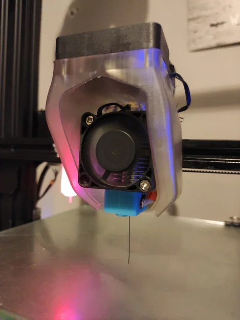 Gá & làm mát hotend E3D V6 cho Creality Ender 3/5 (Bowden) - Image 3