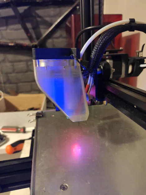 Gá & làm mát hotend E3D V6 cho Creality Ender 3/5 (Bowden) - Image 5