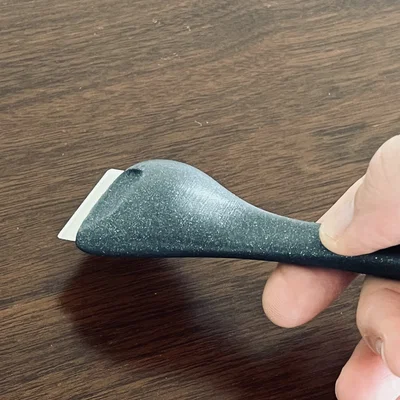 Ergo Scraper – Dao cạo gỡ filament purge & calibration cho build plate trơn