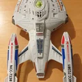 Mô hình in 3D tàu vũ trụ Star Trek U.S.S. EQUINOX cực chất - Thumbnail 4