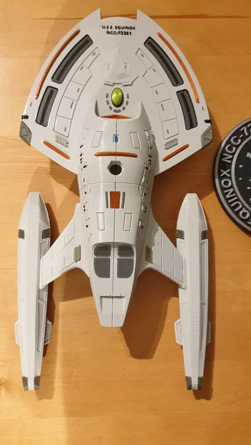 Mô hình in 3D tàu vũ trụ Star Trek U.S.S. EQUINOX cực chất - Image 5