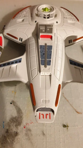 Mô hình in 3D tàu vũ trụ Star Trek U.S.S. EQUINOX cực chất - Image 7