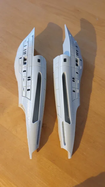 Mô hình in 3D tàu vũ trụ Star Trek U.S.S. EQUINOX cực chất - Image 12
