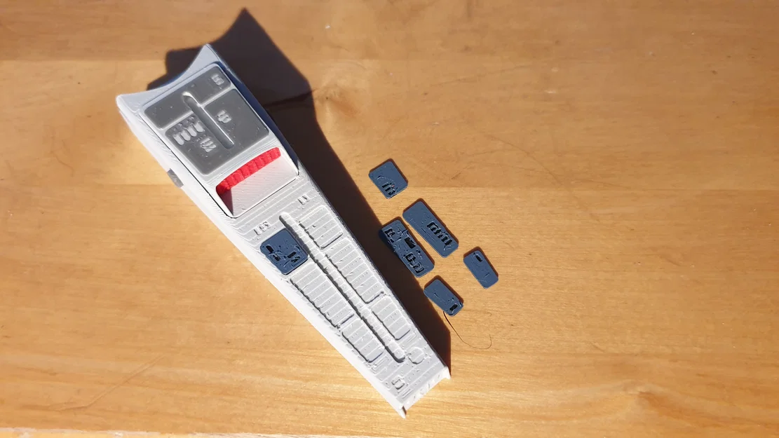 Mô hình in 3D tàu vũ trụ Star Trek U.S.S. EQUINOX cực chất - Image 14
