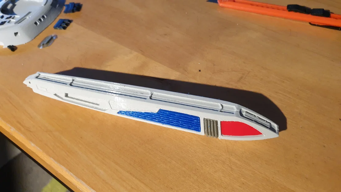 Mô hình in 3D tàu vũ trụ Star Trek U.S.S. EQUINOX cực chất - Image 21