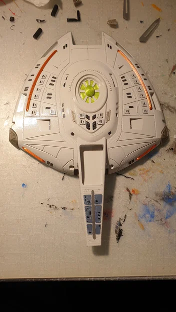 Mô hình in 3D tàu vũ trụ Star Trek U.S.S. EQUINOX cực chất - Image 23