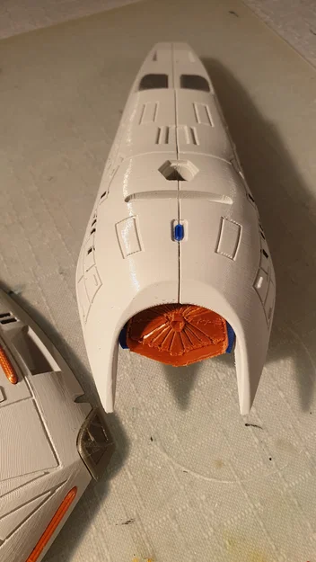 Mô hình in 3D tàu vũ trụ Star Trek U.S.S. EQUINOX cực chất - Image 24