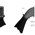 Phễu gom rác purge cho Bambu Lab (Waste Funnel) - Thumbnail 1