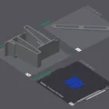 Bambu Lab X1C & P1S - Giá Đỡ Kính Nắp Trên (Top Glass Support) - Thumbnail 5