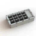MMSS Module 2x4 - Ngăn (Pocket) có nắp cho bolts và magnets - Thumbnail 2
