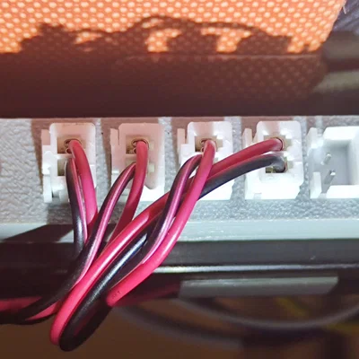 JST-XH 2-pin 5-way splitter (ngàm gắn cho 2020/1515 extrusion)
