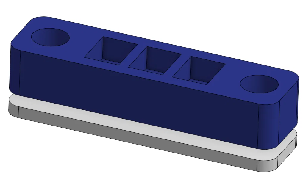 Bộ chia tín hiệu 3 ngõ JST-XH (3 way splitter) in 3D gọn nhẹ - Image 1