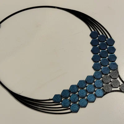 Vòng cổ Flexy Hexagon Remastered (TPU/PLA)