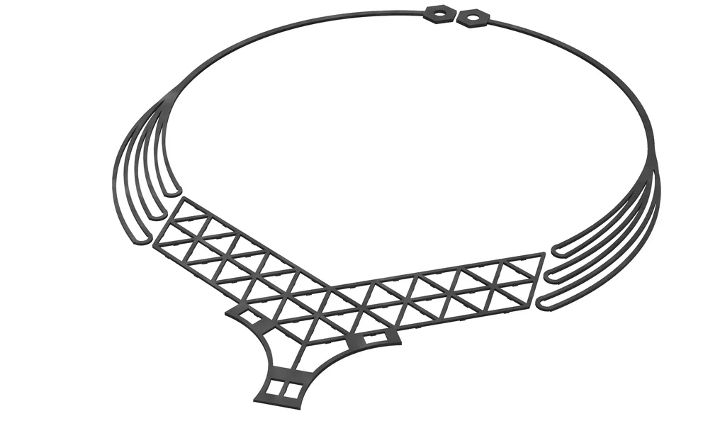 Vòng cổ Flexy Hexagon Remastered (TPU/PLA) - Image 4