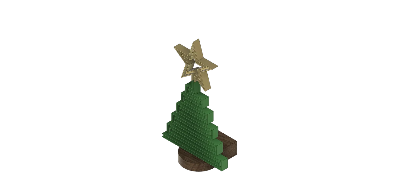 Cây thông Noel neon LED kèm ngôi sao (XMAS neon LED tree with star) - Image 6