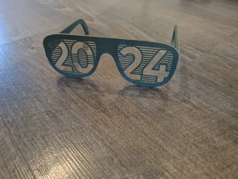 Mẫu in 3D kính lễ hội 2024 Shutter Shades độc đáo - Image 1