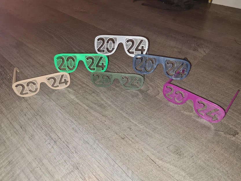 Mẫu in 3D kính lễ hội 2024 Shutter Shades độc đáo - Image 2