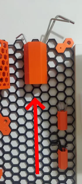 Cốc đựng đồ cho Honeycomb Storage Wall (File in 3D) - Image 1