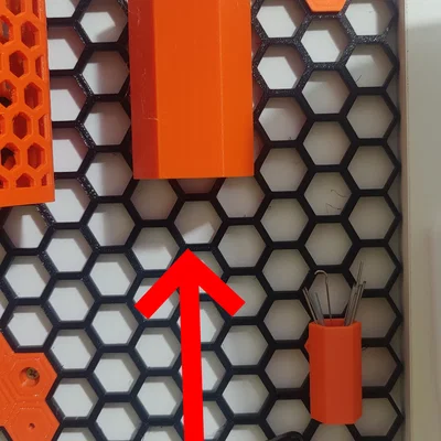 Cốc đựng đồ cho Honeycomb Storage Wall (File in 3D)