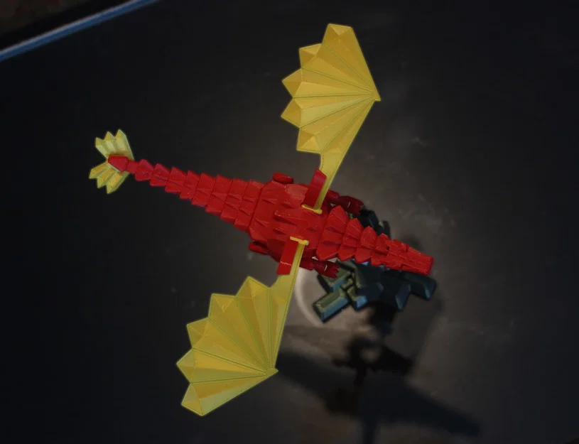 Rồng Có Khớp Có Cánh (Articulated Winged Dragon) - Image 3