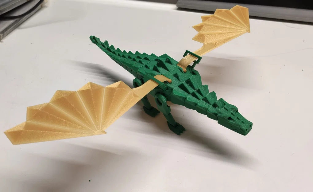 Rồng Có Khớp Có Cánh (Articulated Winged Dragon) - Image 8
