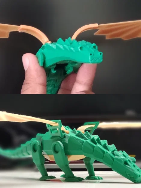 Rồng Có Khớp Có Cánh (Articulated Winged Dragon) - Image 9